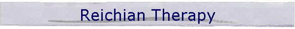 Reichian Therapy