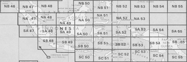 Indonesia, Malaysia, Papua New Guinea Index Map (34 KB)