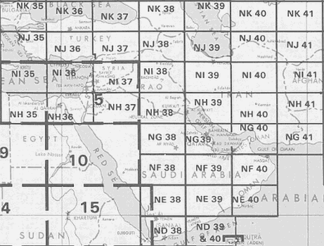 Southwestern Asia Index Map (41 KB)