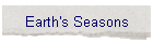 Earth's Seasons