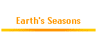 Earth's Seasons